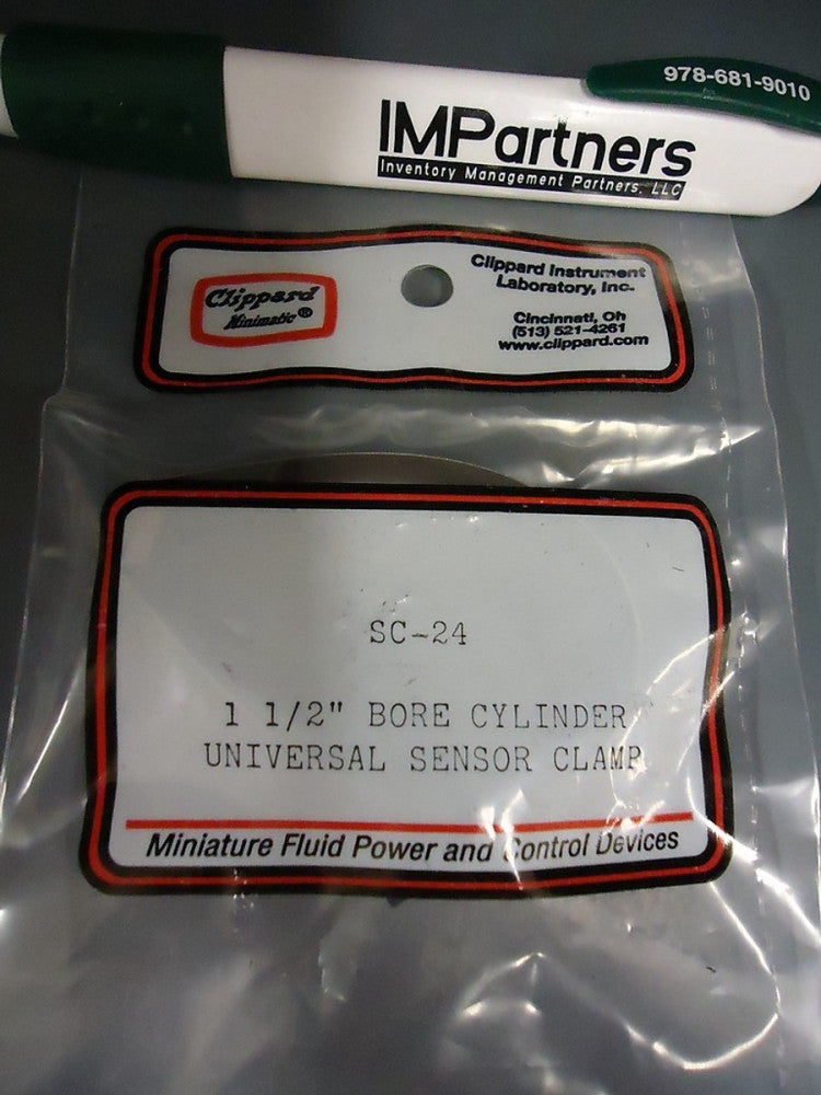 Clippard SC-24 SWITCH CLAMP 1 1/2 BORE. Brand new! 8 Pieces!