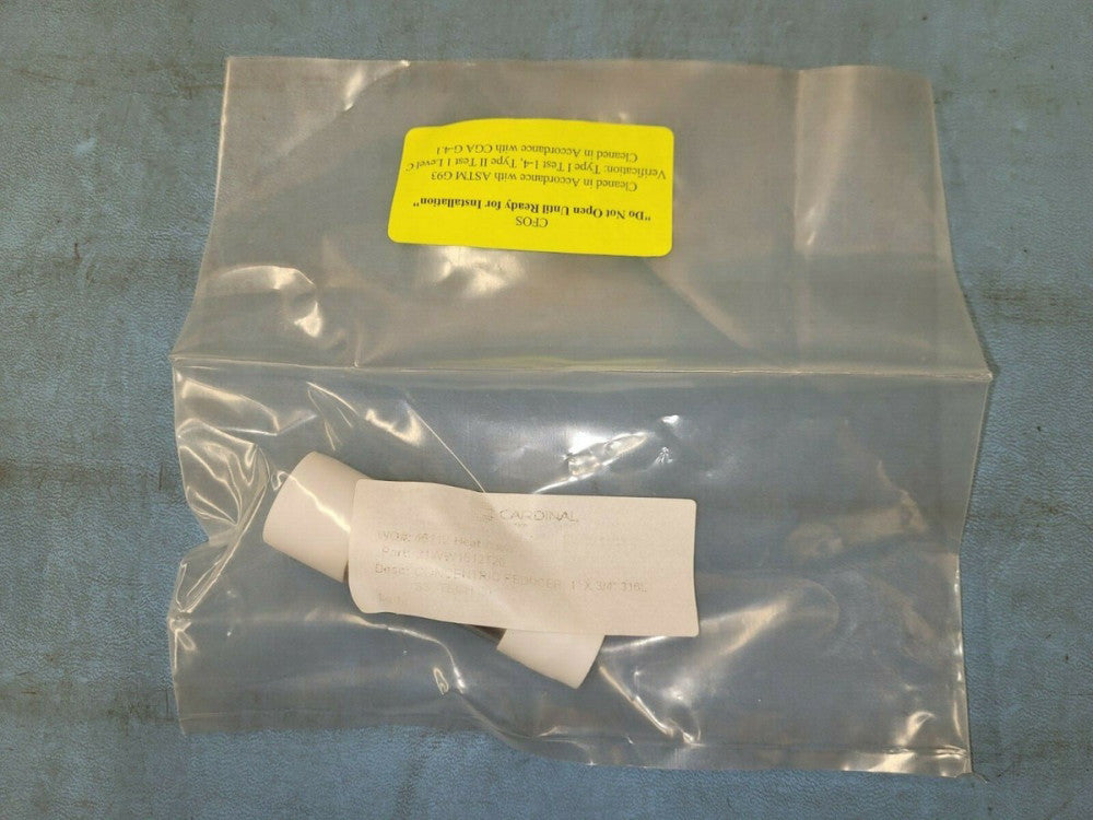 New, Cardinal UHP, 31WW1612T20, 1" x 3/4" Conc. Reducer