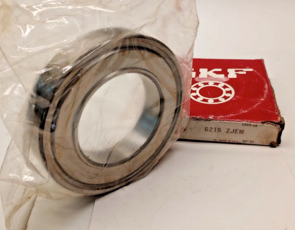 SKF 6215-ZJEM Ball Bearing Single Shielded 75x130x25mm 6215-Z-C3 / 6215ZXC3