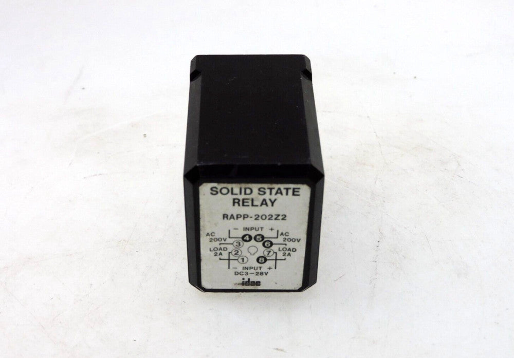 IDEC RAPP-202Z2 SOLID STATE RELAY 200VAC 3-28VDC