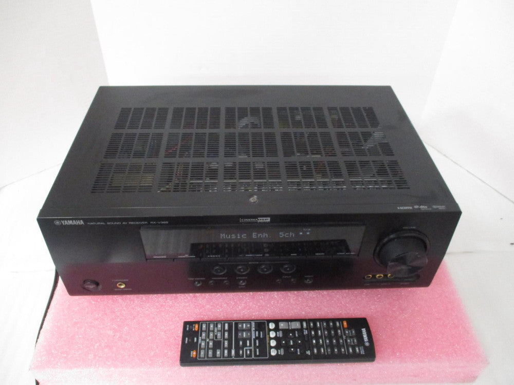 YAMAHA RX-V365 NATURAL SOUND AV RECIEVER W/REMOTE