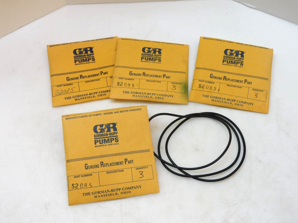 LOT OF 12 GORMAN-RUPP S2085 O-RING