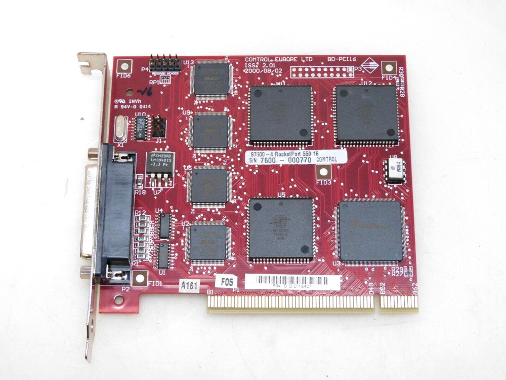 COMTROL BD-PCI16 ROCKETPORT 550 16 PORT ISS 2.01