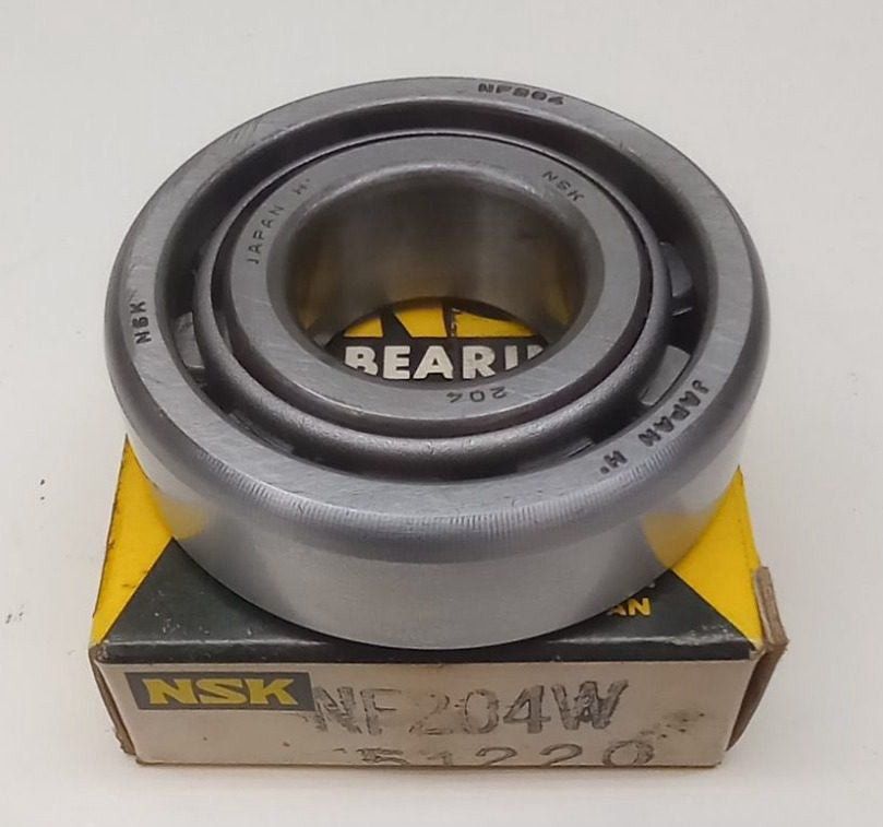 NSK NF204W Cylindrical Roller Bearing 20X47X14mm