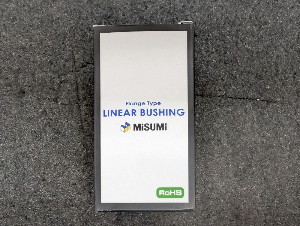 New, Misumi, LHMCW-MX12, CENTER FLANGED LINEAR BALL BEARING - DOUBLE, MX LUBRIC