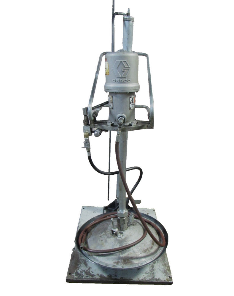 Graco 205-395 Pneumatic Lubrication 55 Gal Barrel Drum Grease Pump Dispenser