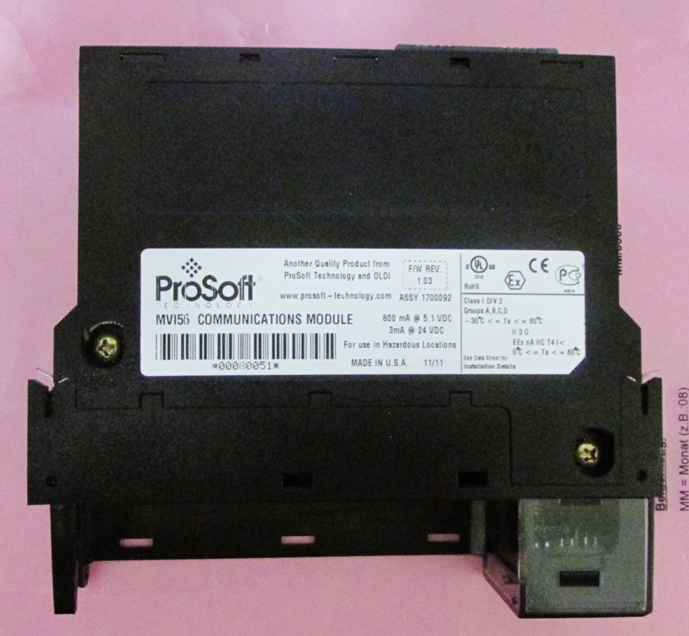 ALLEN BRADLEY  ProSoft MVI56 Communications Module 