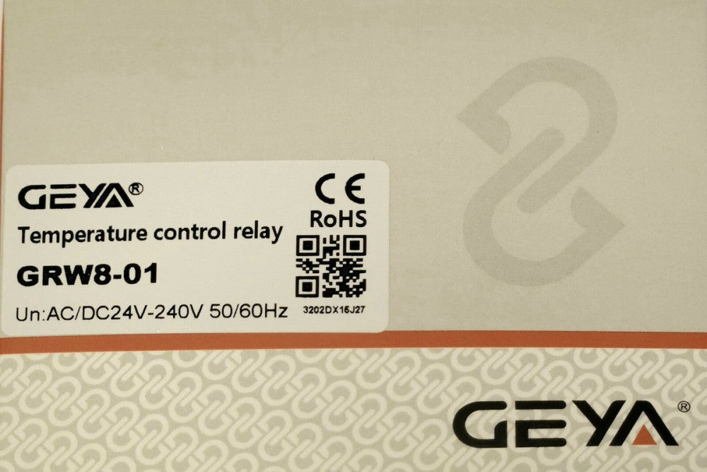 GEYA GRW8-01 Temperature Control Relay 24-240 VAC VDC GRW8 01 Thermostat Control