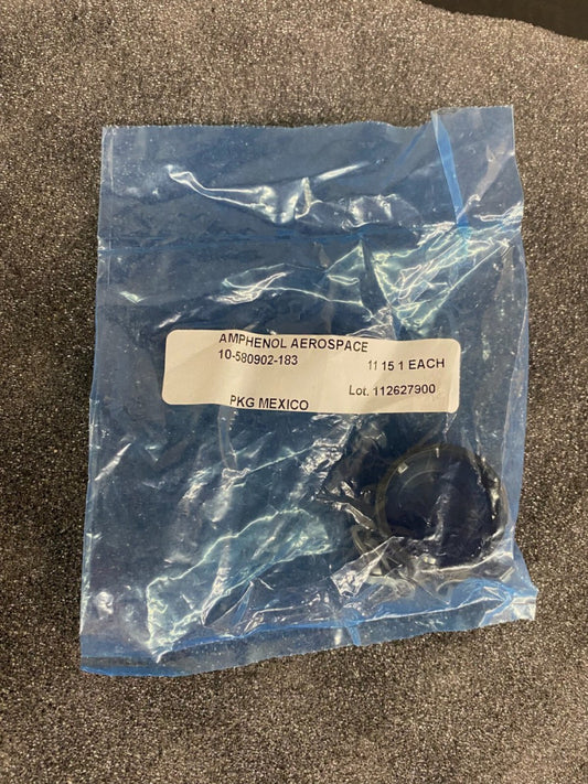 NEW, Amphenol, 10-580902-183, DUST CAP, SHELL SIZE 18