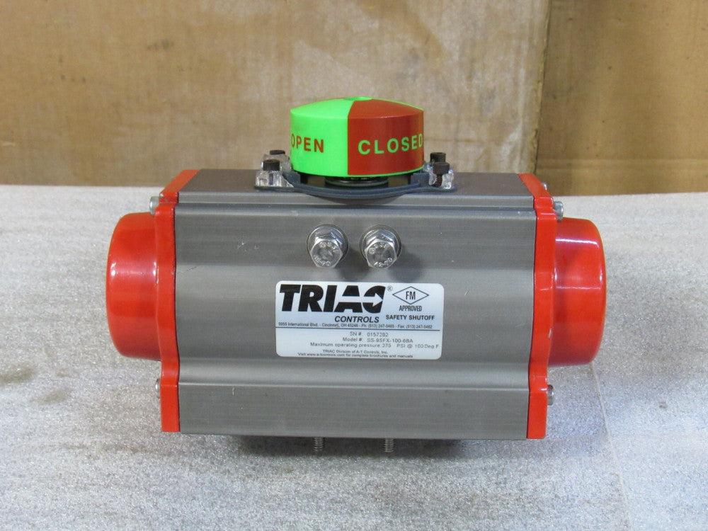 TRIAC ACTUATOR SS-9SFX-100-6BA W/ INDICATOR - USED