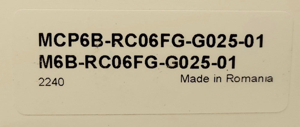 KAC ALARM MCP6B RC06FG G025 01 Type A Indoor Fire Alarm Alert Module M6B RC06FG