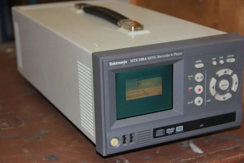 TEKTRONIX MTX100A MPEG Recorder Player