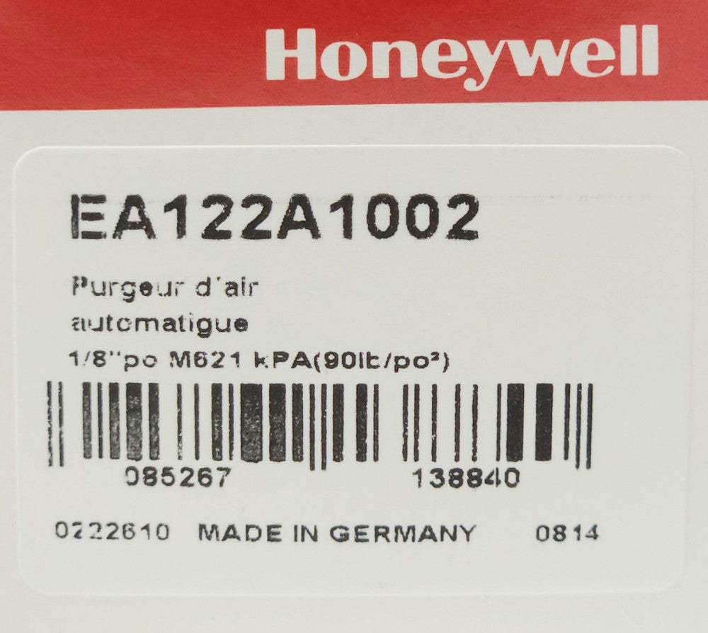 HONEYWELL BRAUKMANN EA122A1002 Automatic Air Vent EA 122A 1002 THERA-3 WAX with