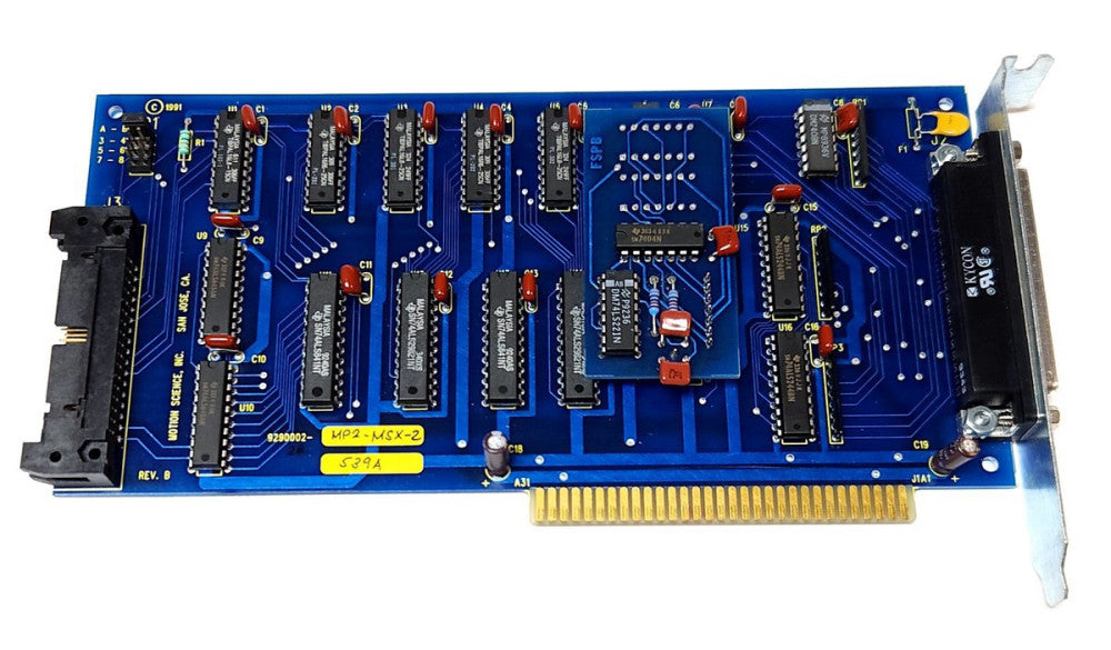 MOTION SCIENCE 9290002 MP2 MSX 2 539A PCB Communications Module 909002 08