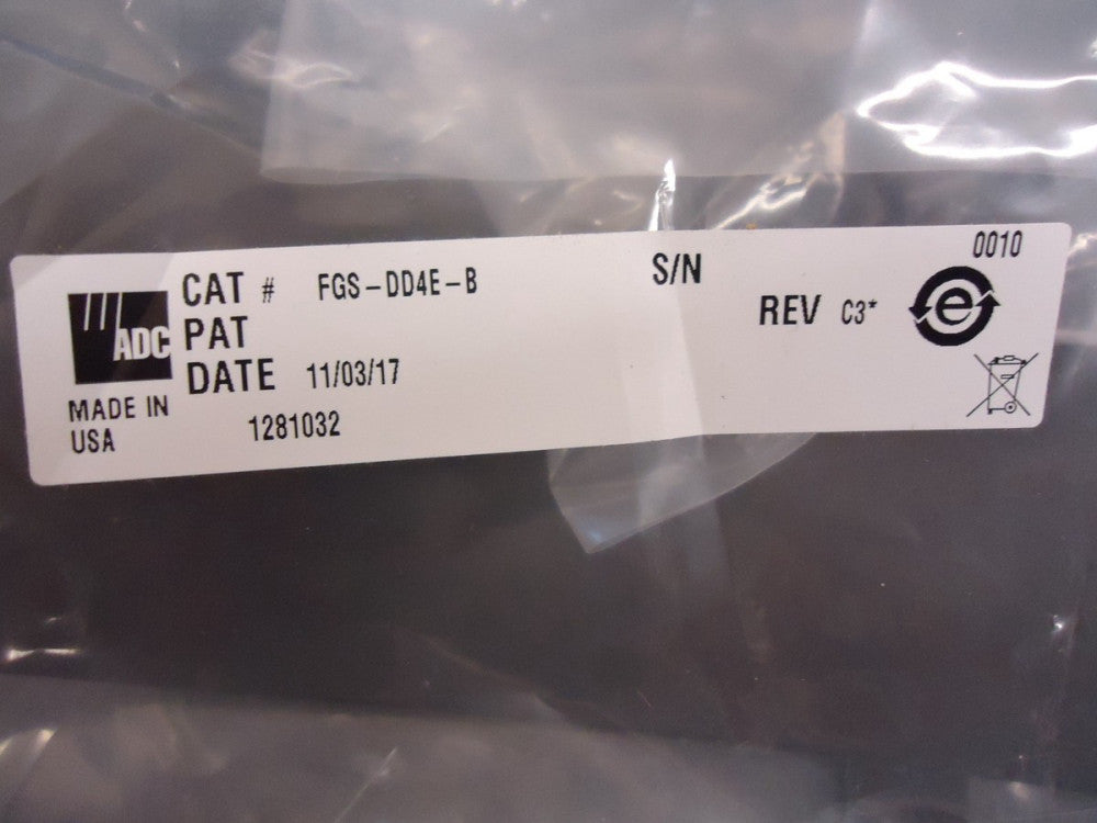 FGS-DD4E-B ADC TELECOM  FIBERGUIDE FIBER MANAGEMENT SYSTEMS BRAND NEW!