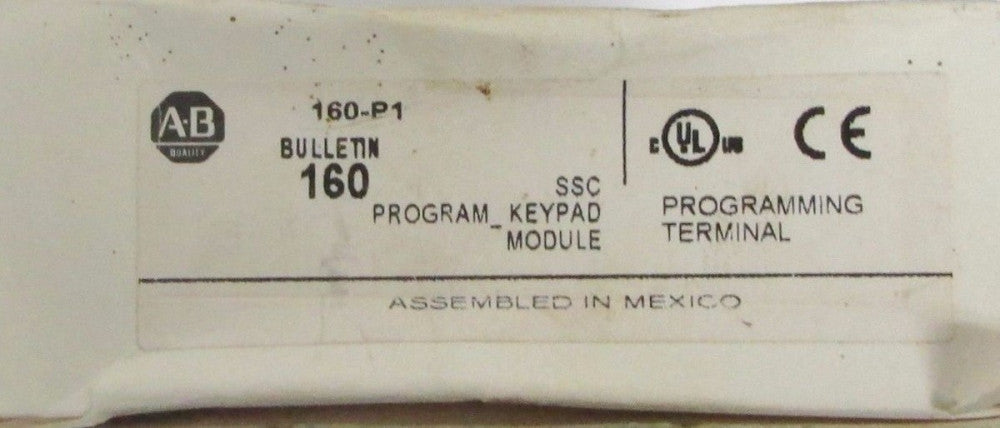 ALLEN BRADLEY 160-P1  SSC PROGRAM Keypad Module 160 P1 PROGRAMMING TERMINAL