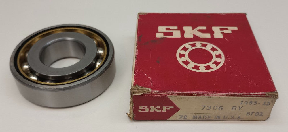 SKF 7306 BY Angular Contact Ball Bearing 30mm ID X 72mm OD X 19mm W 7306-BY