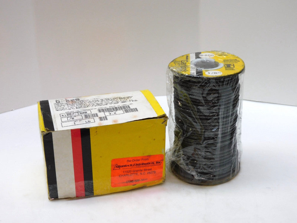 GARLOCK G-200 BRAIDED GRAPHITE COMPRESSION PACKING 1/8" 3.2MM 1LB 41067-1008