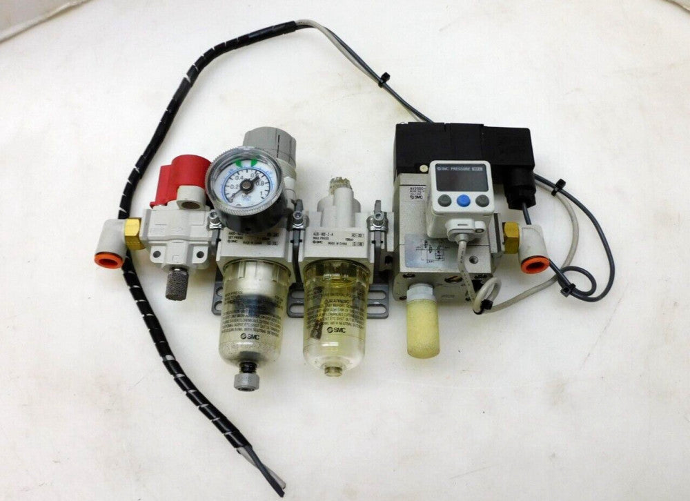 SMC AIR FILTER REGULATOR ASSEMBLY AV2000-N02-5DZ AL20-N02-Z-A AW20-N02G-Z-A ISE4