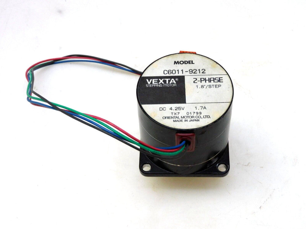 VEXTA C6011-9212 STEPPING MOTOR 2 PH 1.8º / STEP 1.7 A
