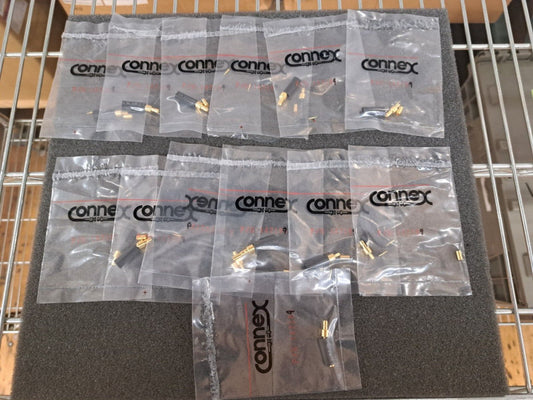 New, Amphenol, 142189, CONN SMB JACK STR 50 OHM CRIMP, Sold as lots of 13pcs!