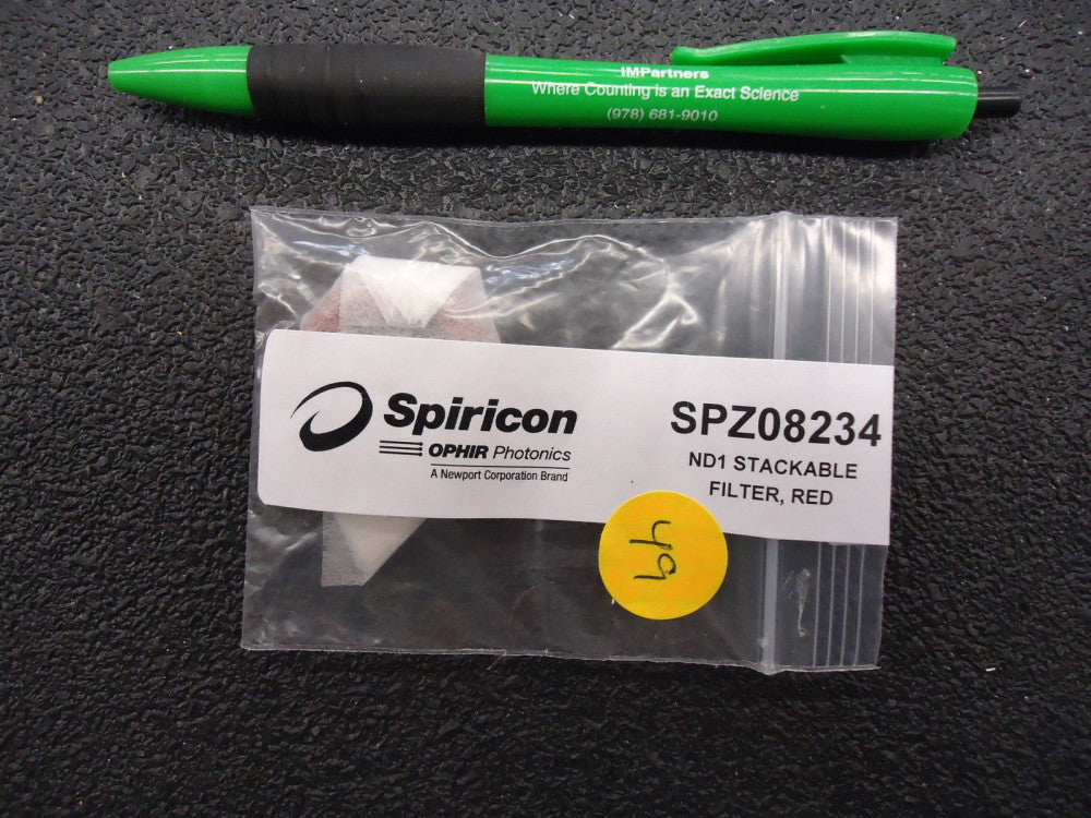 Spiricon Inc SPZ08234 ND1 STACKABLE FILTER. Brand New!