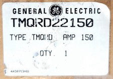 GE GENERAL ELECTRIC TMQRD22150 2 Pole 150 AMP Type TMQR