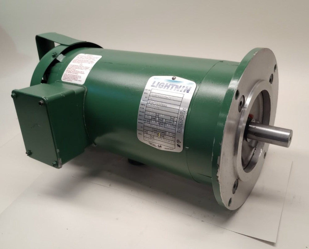 Baldor 35R893S019G1 Used Electric Motor 3ph 3hp 208-230/460V Lightnin 272941