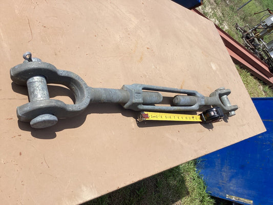 Crosby 1 1/2” X 12” Turnbuckle Hot Dip Galvanized.
