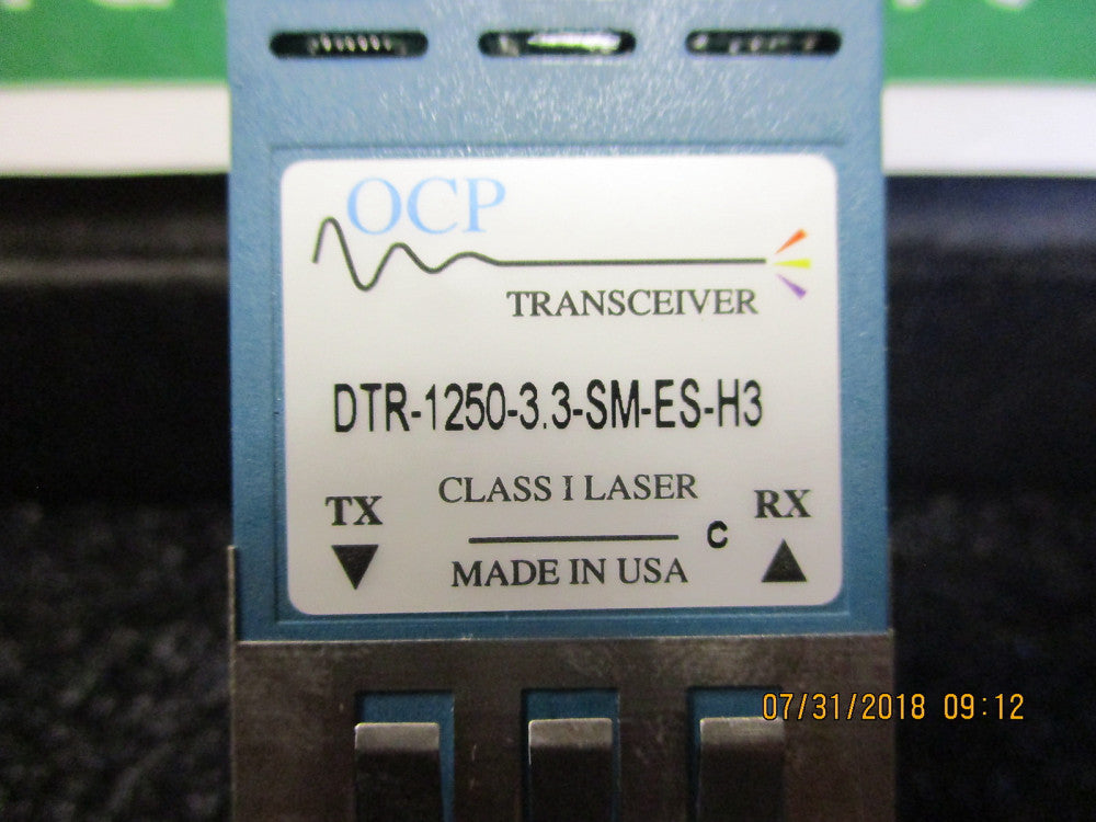 DTR-1250-3.3-SM-ES-H3 OCP Optical Transceiver BRAND NEW!