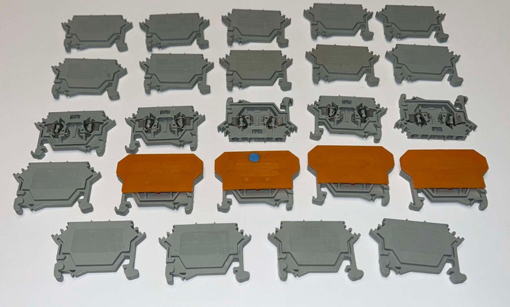 (LOT OF 24) WAGO 280 IEC 60947 7 1 400V Terminal Block