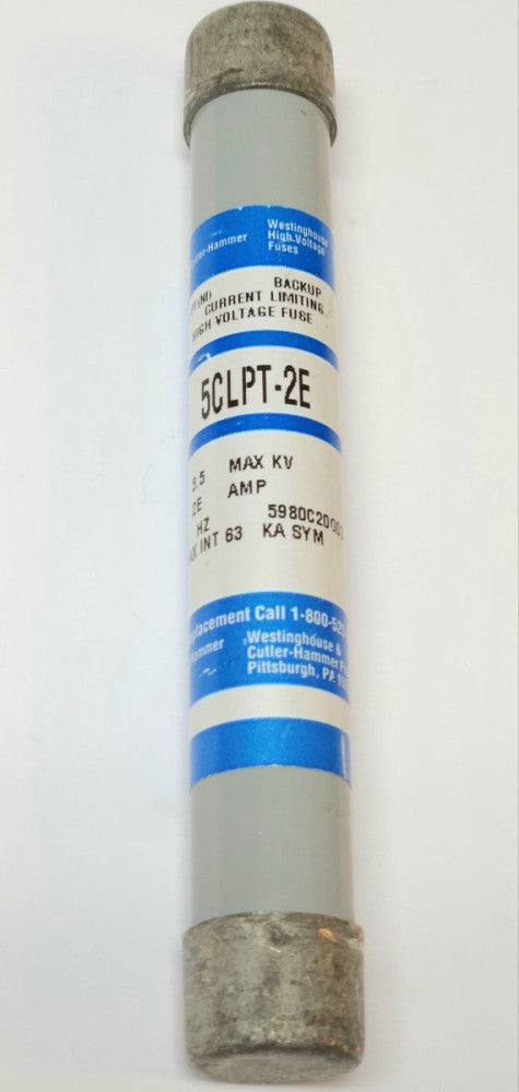 EATON CUTLER HAMMER 5CLPT 2E 5.5KV 2E AMP PT Fuse 5980C20G03
