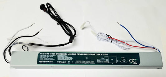 AC ACE CEDS ACE G10B 180CP EMERGENCY LIGHTING POWER SUPPLY Type B TLEDS Input