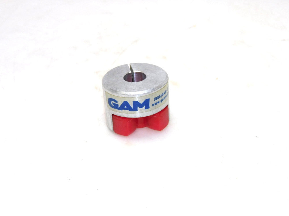 GAM 2-JAW ALUMINUM 1/2 COUPLING 11MM ID 32MM OD W/ SPIDER
