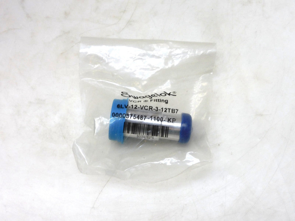 Swagelok VCR Long Tube Butt Weld Gland Stainless Steel 3/4" 6LV-12-VCR-3-12TB7