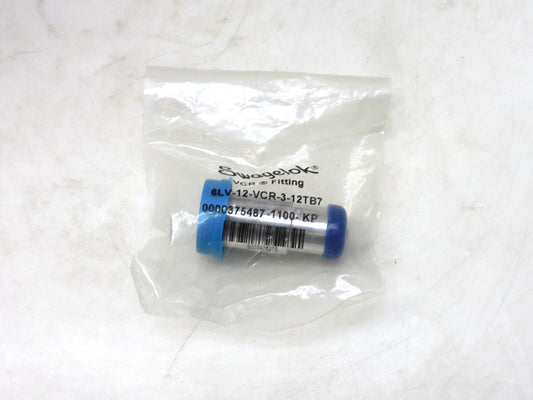 Swagelok VCR Long Tube Butt Weld Gland Stainless Steel 3/4" 6LV-12-VCR-3-12TB7