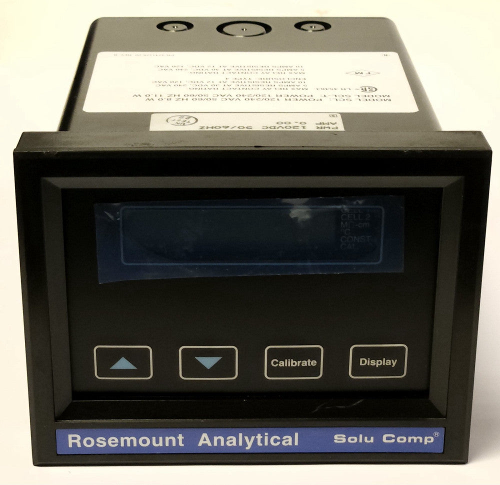 ROSEMOUNT ANALYTICAL SCL R 400 M2 SOLU COMP Water Quality ANALYZER 125 VDC 120