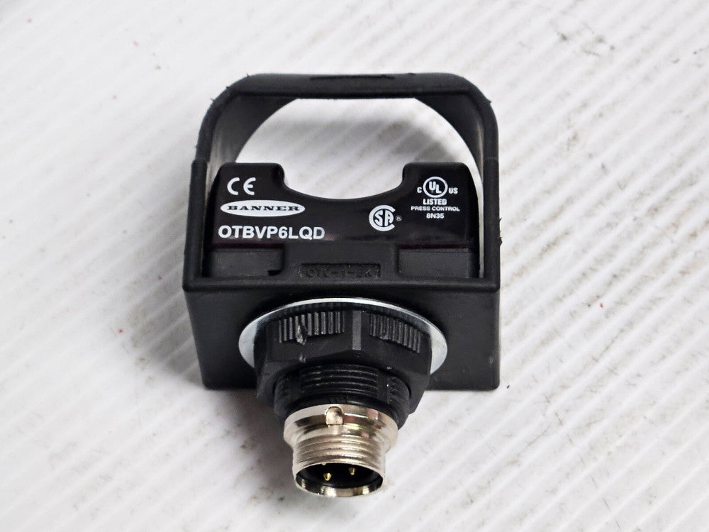 BANNER OPTICAL TOUCH BUTTON SENSOR OTBVP6LQD - USED