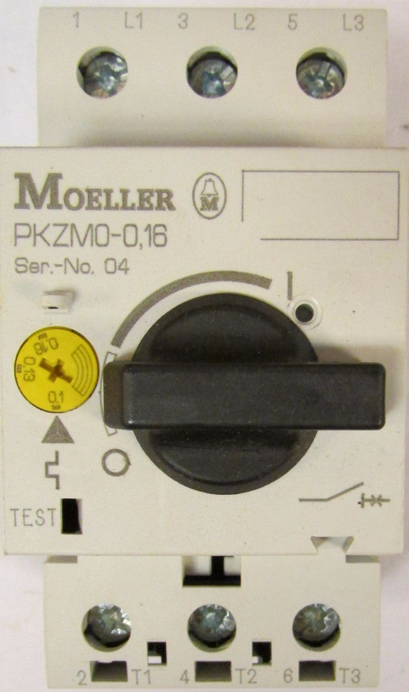 KLOCKNER MOELLER PKZM0-0,16 X Start Motor Protective Circuit Breaker PKZM0 0.16