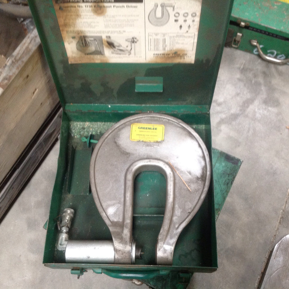 Greenlee 1731 C Frame Knock Out Driver. ( No Pump)