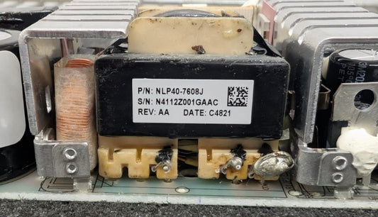 New, Artesyn, NLP40-7608J, AC/DC CONVERTER 5V-12V 40W