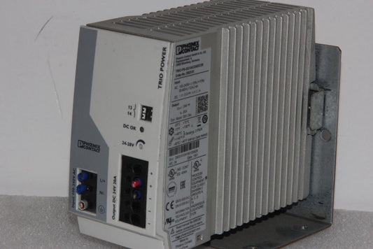 PHOENIX CONTACT TRIO-PS-2G/1AC/24DC/20 24V DIN Rail Power Supply Mount Bracket
