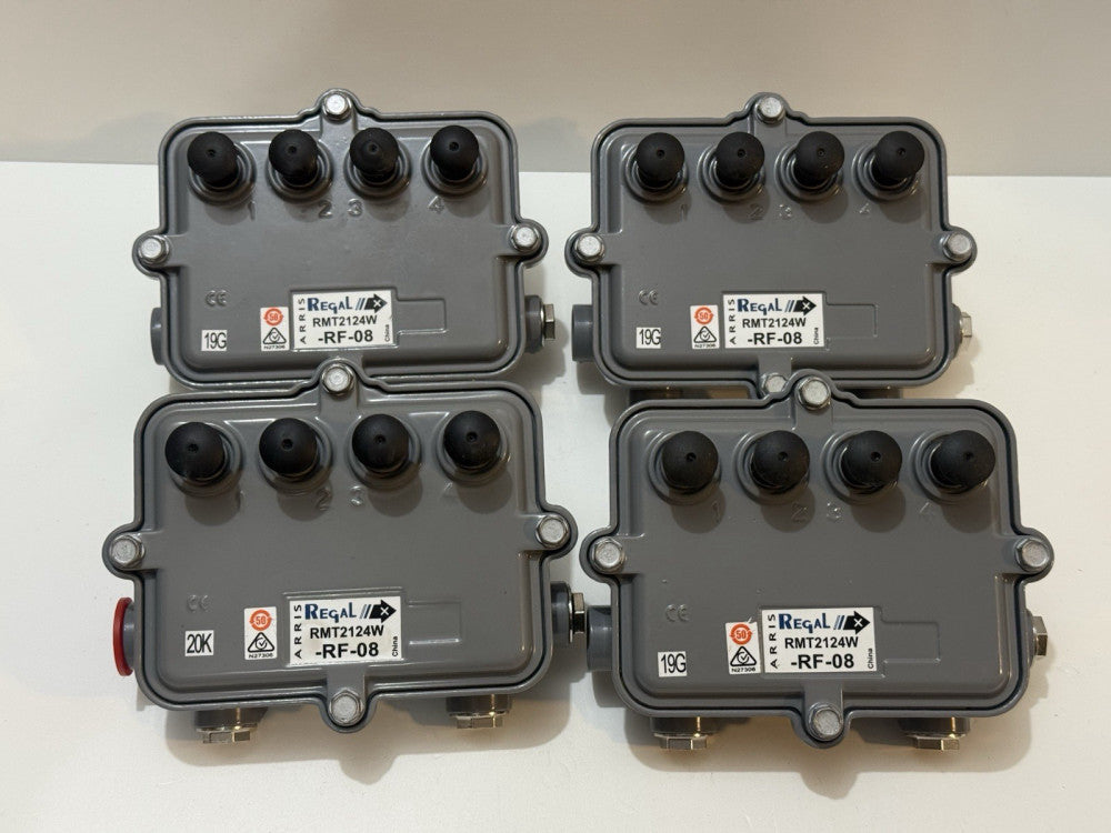 Lot of 4 - Arris Regal RMT2124W-RF-08 - Unused