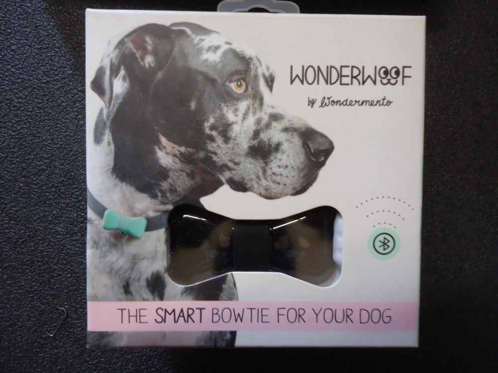 WWF01P0006 Wondermento WonderWoof - Dog Activity Monitor - Bone Tie Brand New!