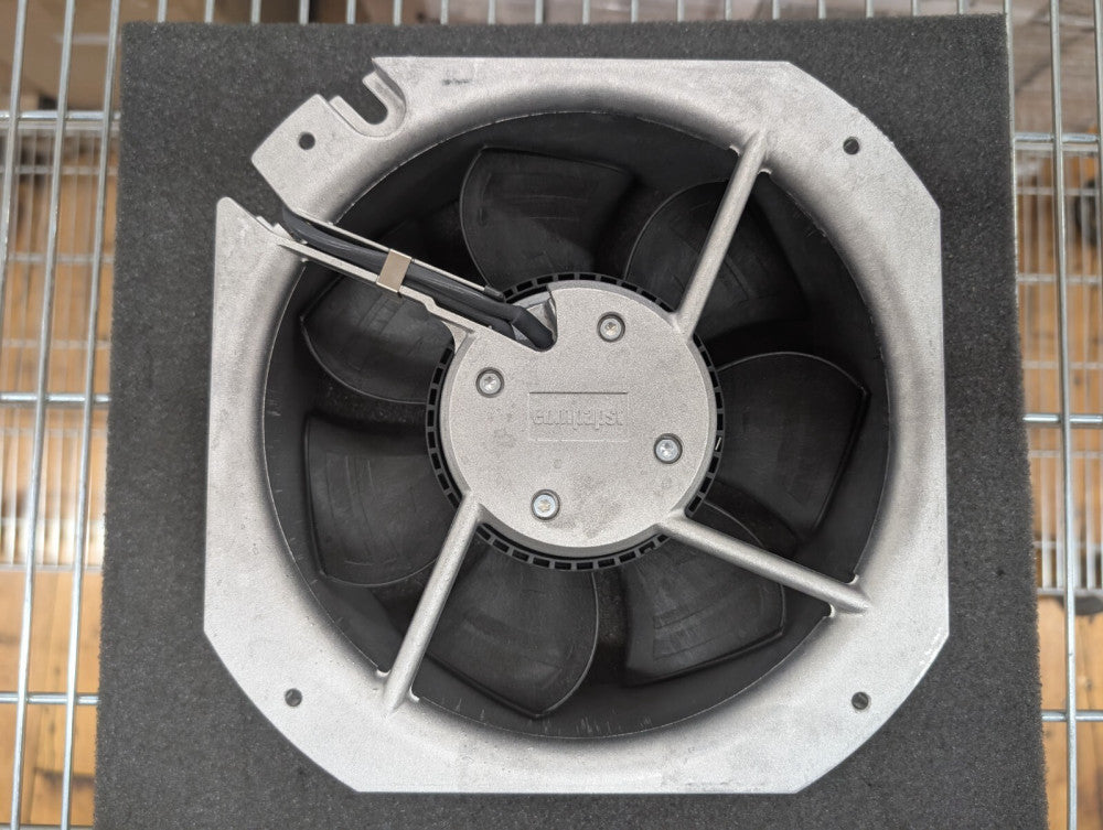 New, EBM-Papst, W3G200-HD23-10, EC Axial Fan, 225x225x80mm, 115VAC, 50/60Hz