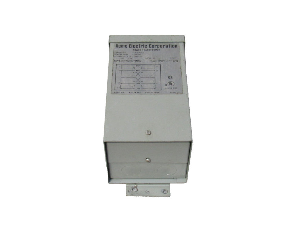 Acme Transformer T-1-53008 .500Kva 1Ph 120/240V Sec 240X480V Pri
