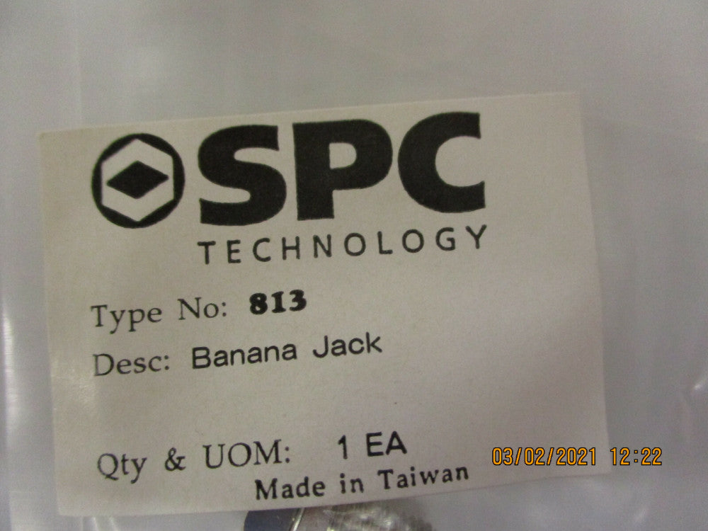 New, SPC Technology, Type 813, Banana Jack - Lot of 15