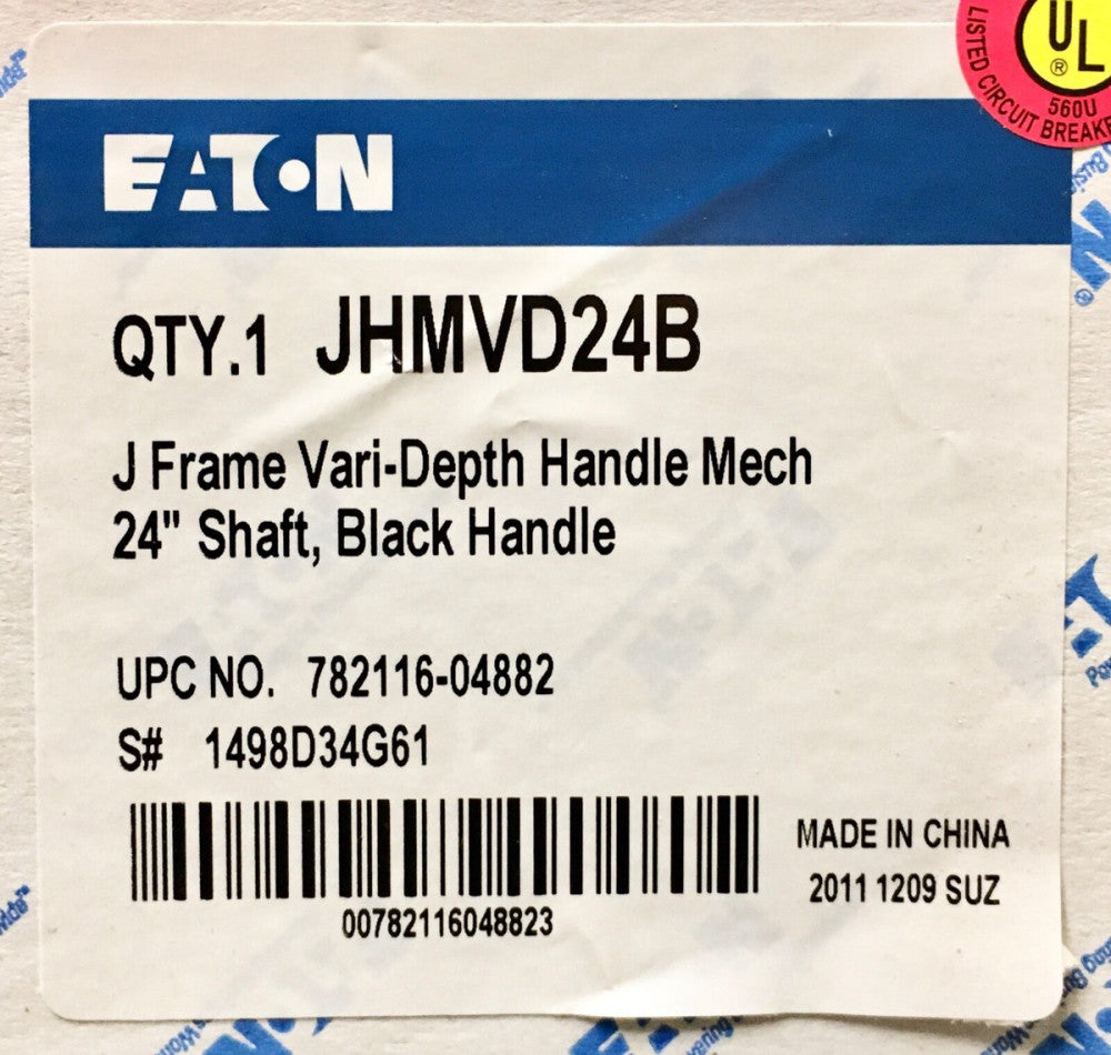 EATON CUTLER HAMMER JHMVD24B J Frame Circiut Breaker Variable Depth Handle Mech.