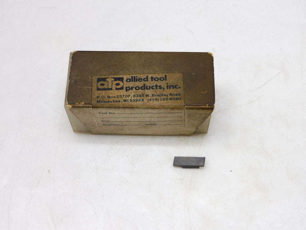 ALLIED TOOL PRODUCTS A3199.6 CARBIDE INSERT LOT OF 15