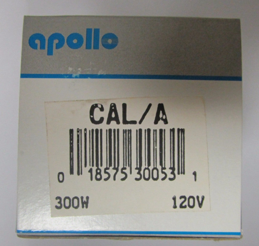 APOLLO CAL/A 300 W 120 V Projection Lamp Bulb CAL A 21152 Audio Visual Lamp